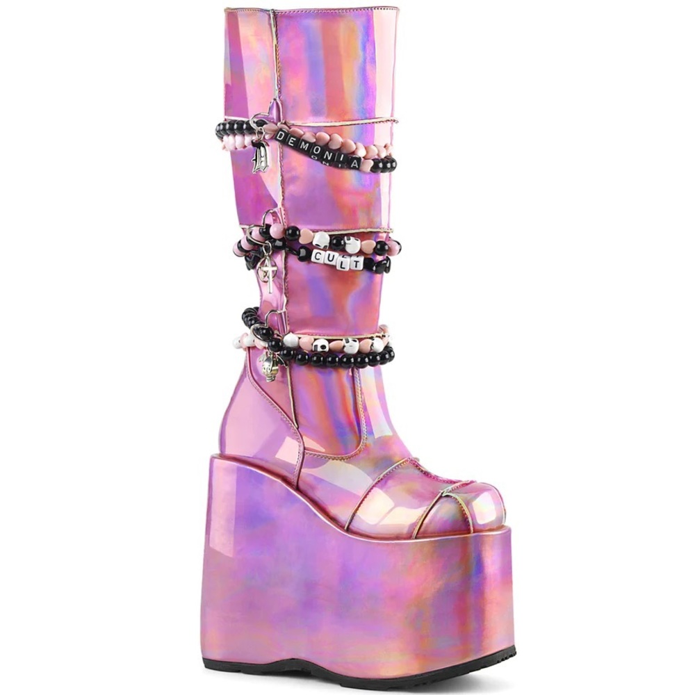 Demonia DISCONTINUED Hologram Boots